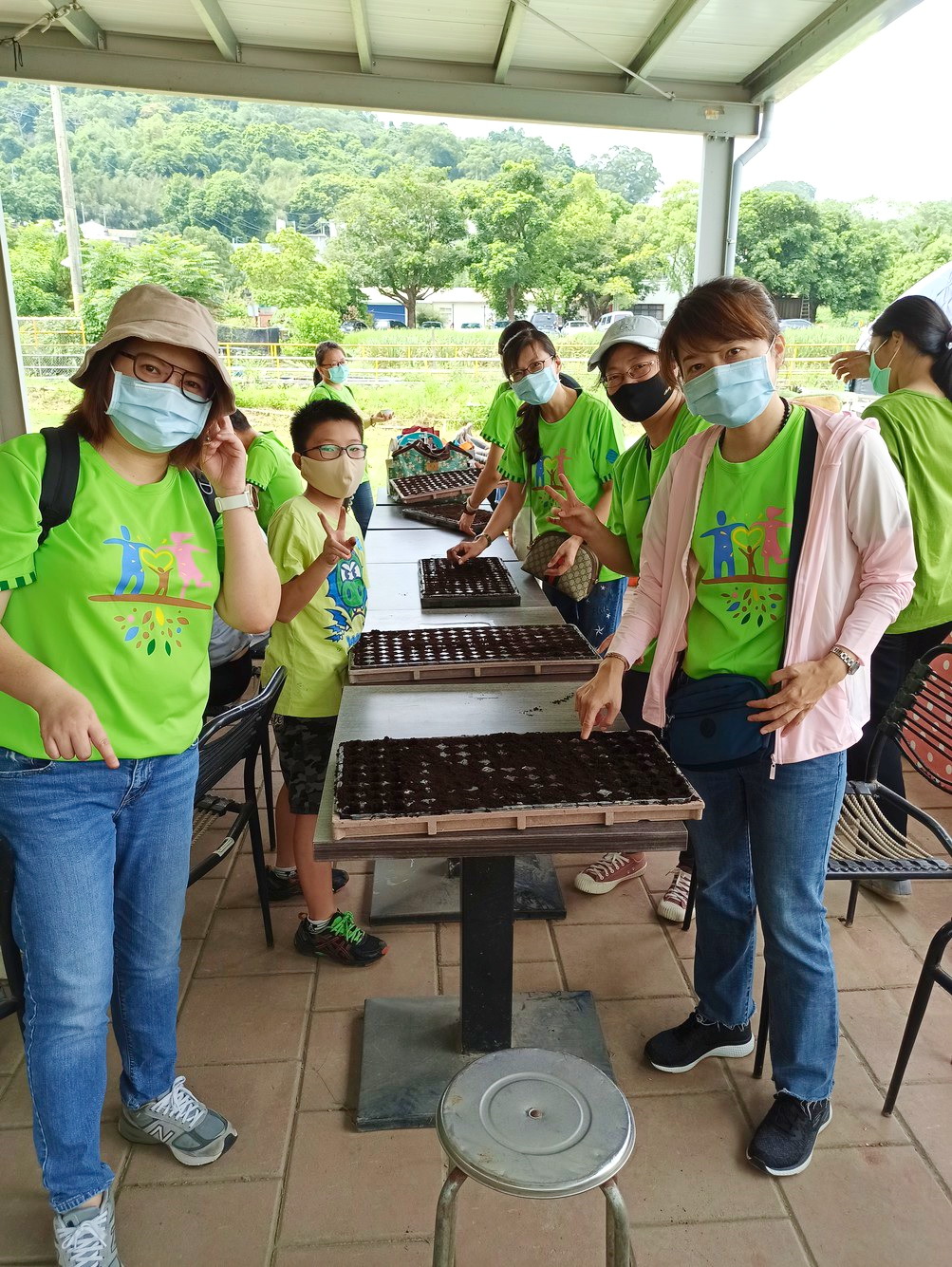 你農我農農場生命體驗公益活動採收紀錄